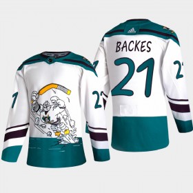 Anaheim Ducks Trikot David Backes 21 2020-21 Reverse Retro Authentic - Herren
